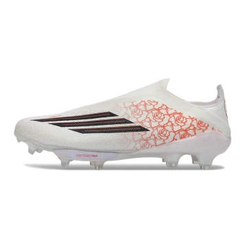 adidas F50+ Elite Laceless FG Lamine Yamal 2026 White Black Lucid Red