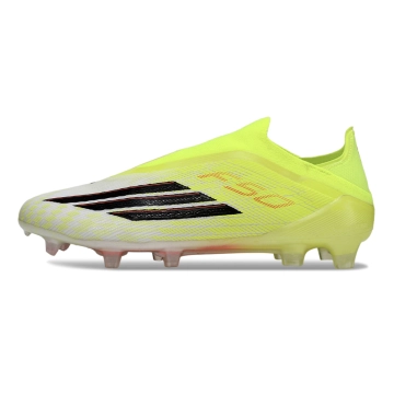 Adidas F50 Elite Laceless FG 'Born For Goals' - Lucid Lemon White Black