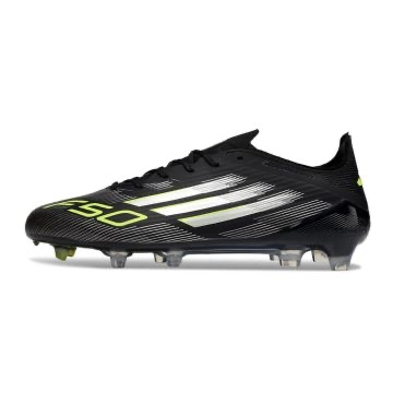 adidas F50 Elite FG Black Silver Volt