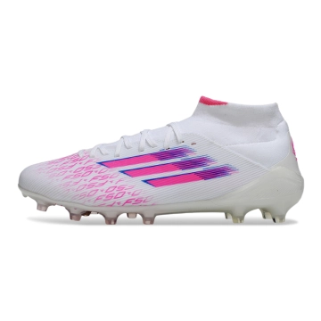 adidas F50 Sparkfusion Elite Mid FG Trinity - Footwear White Lucid Pink